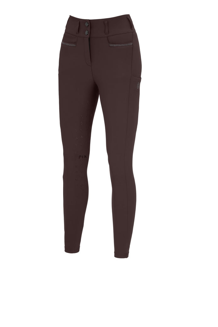 Pikeur Linnett Winter Softshell GripTec Full Grip Hoge Taille Rijbroek Dames – dames rijbroek | Maddelin Equestrian