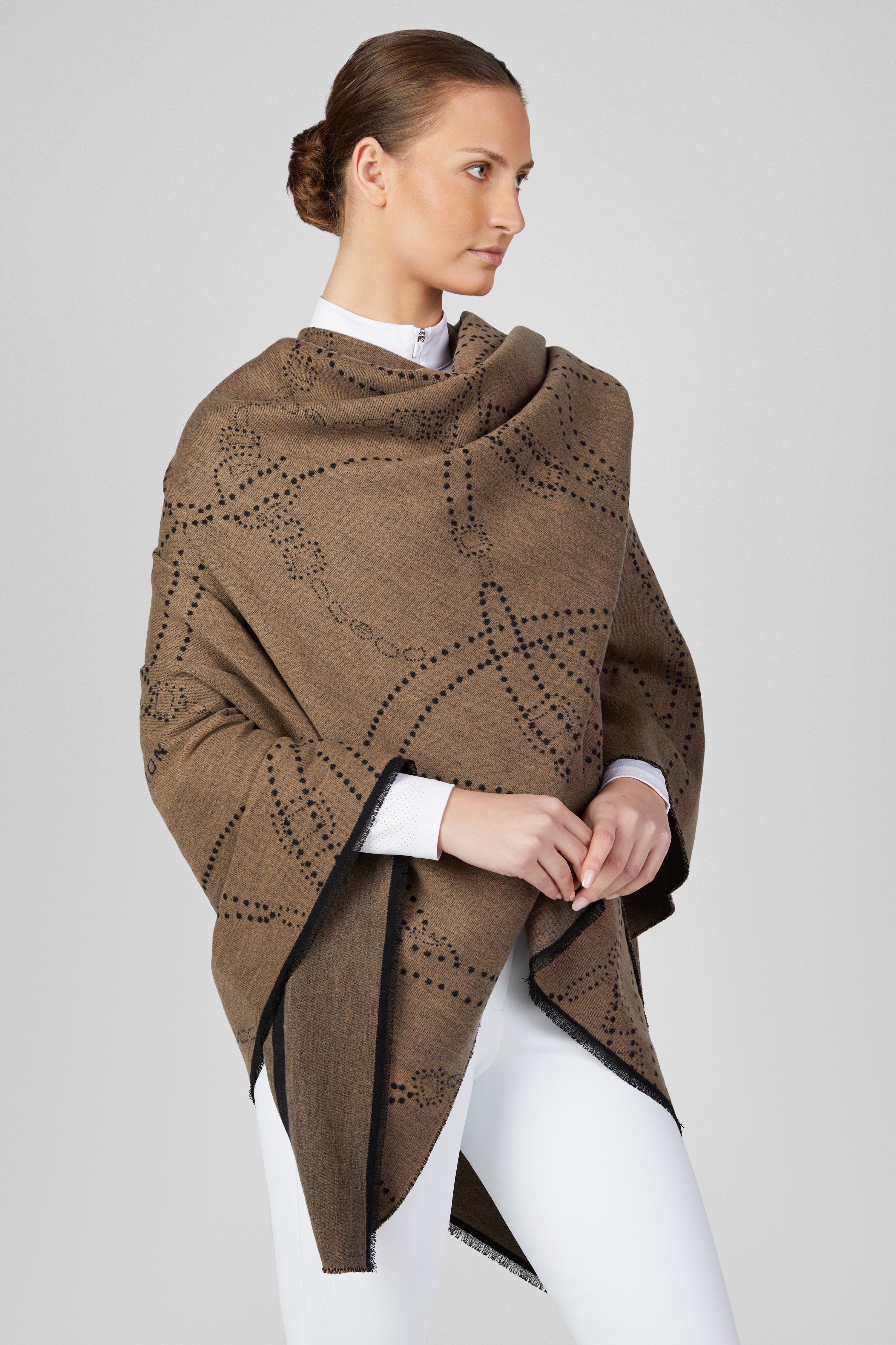 Pikeur 2-in-1 Wende Cape – detailfoto 5