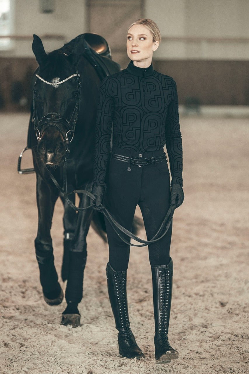 Pikeur Cantira Matrix Griptec Full Grip Hoge Taille Rijbroek Dames – detailfoto 14