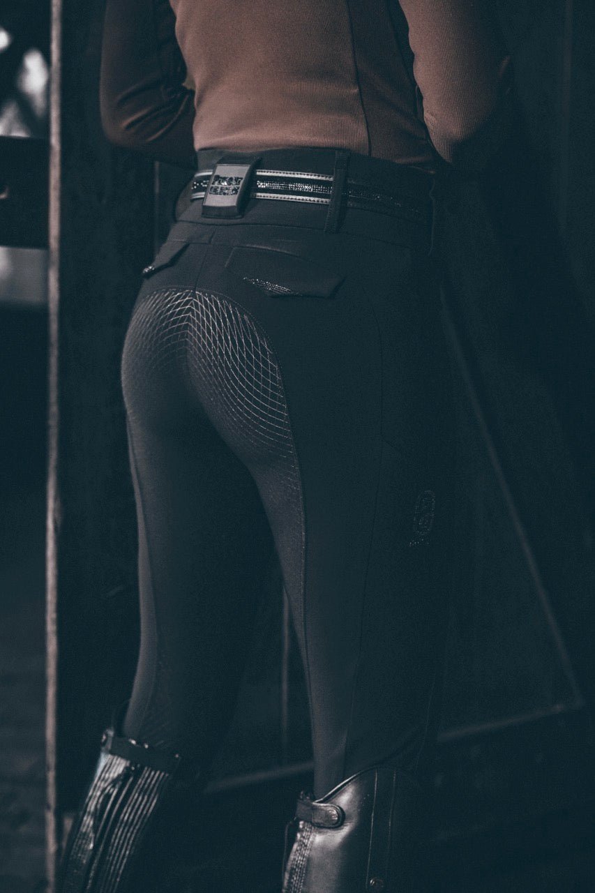 Pikeur Cantira Matrix Griptec Full Grip Hoge Taille Rijbroek Dames – detailfoto 4