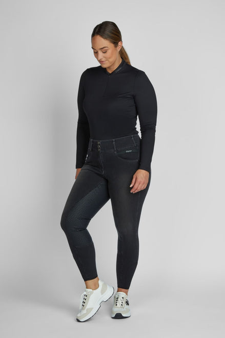 Pikeur Dames Candela Jeans Grip Dames Rijbroeken - Maddelin Equestrian Pikeur