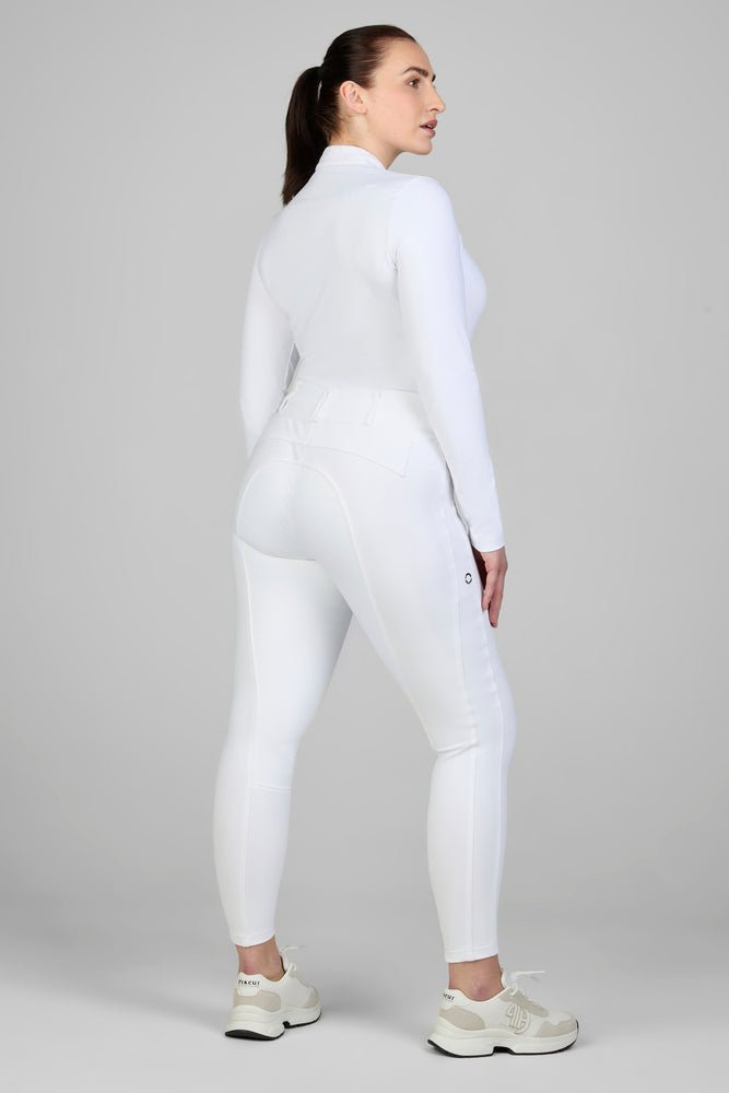 Pikeur Dames New Candela Rijbroek Lederen Grip  Hoge Taille Classic Dames Rijbroeken - Maddelin Equestrian Pikeur