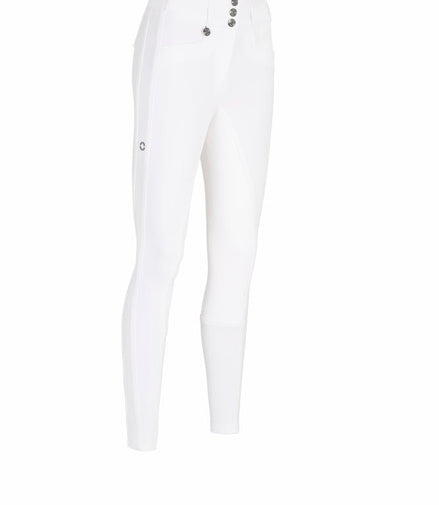 Pikeur Dames New Candela Rijbroek Lederen Grip  Hoge Taille Classic Dames Rijbroeken - Maddelin Equestrian Pikeur