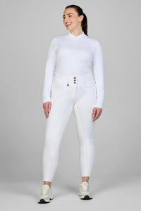 Pikeur Dames New Candela Rijbroek Lederen Grip  Hoge Taille Classic Dames Rijbroeken - Maddelin Equestrian Pikeur