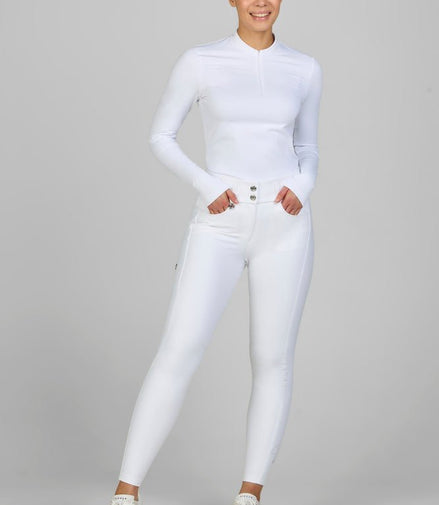 Pikeur Dames Rijbroek Amia SD 6875 Midwaist Classic Dames Rijbroeken - Maddelin Equestrian Pikeur