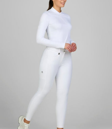 Pikeur Dames Rijbroek Amia SD 6875 Midwaist Classic Dames Rijbroeken - Maddelin Equestrian Pikeur