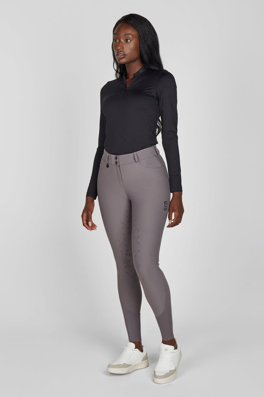 Pikeur Dames Rijbroek Ceelina SD 4225 Hoge Taille Dames Rijbroeken - Maddelin Equestrian Pikeur