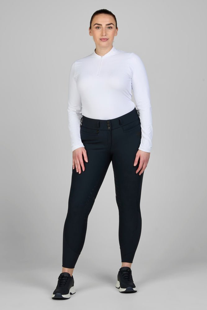 Pikeur Dames Rijbroek Winter Linn SD Hoge Taille Dames Rijbroeken - Maddelin Equestrian Pikeur