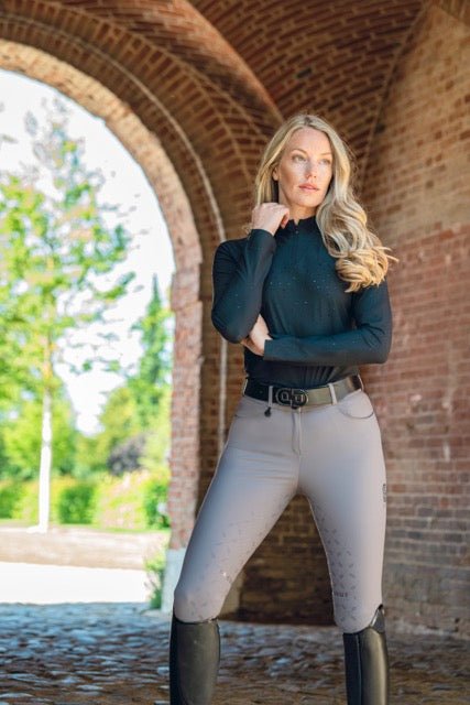 Pikeur Function Zip Shirt 1322 Selection Dames Dames Shirts - Maddelin Equestrian Pikeur