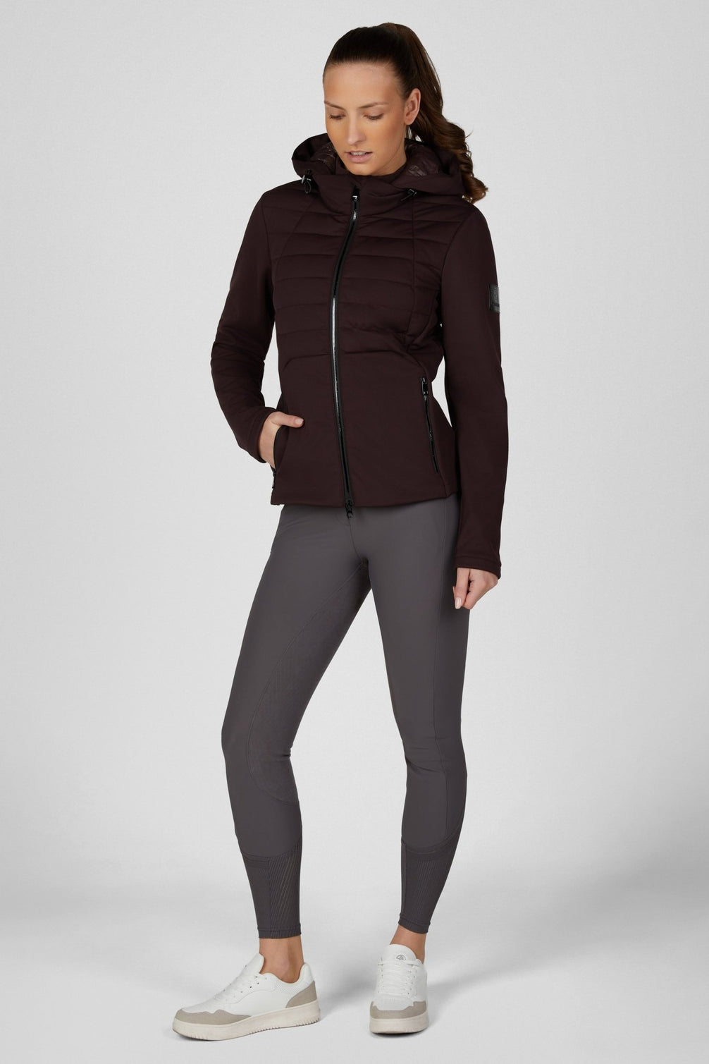 Pikeur QuiltShield Fleecejas Dames – detailfoto 4