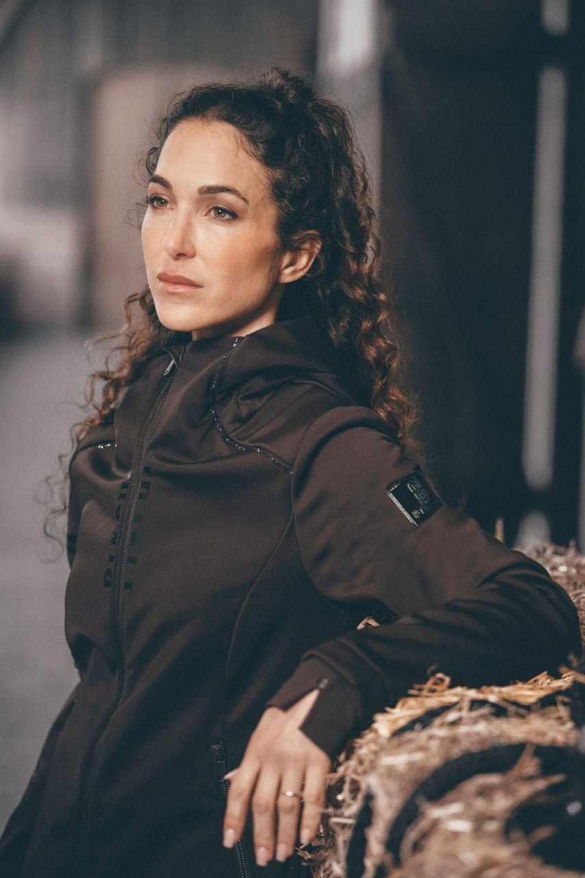Pikeur Techvelvet Fleecejas Dames – detailfoto 10
