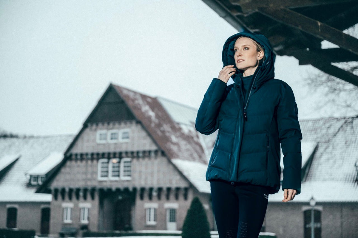 Pikeur Waterproof Quilted Jas Dames – detailfoto 10