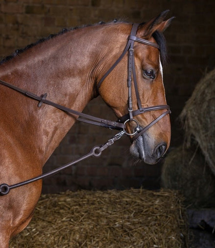 Pirelli Bijzetteugels Zwart Longeerbenodigdheden - Maddelin Equestrian Riding World