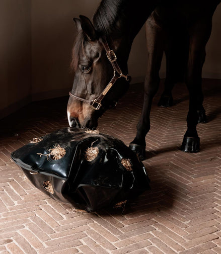 Play & Haybag Slow Feeder Round Hooinetten - Maddelin Equestrian Kentucky