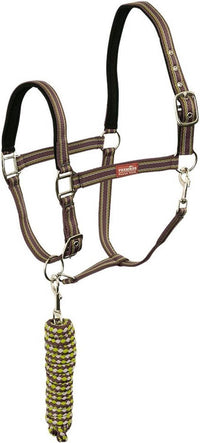 Premiere Halsterset Musketonhaak Nylon halsters - Maddelin Equestrian Premiere