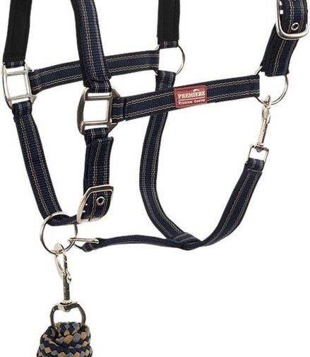 Premiere Halsterset Musketonhaak Nylon halsters - Maddelin Equestrian Premiere
