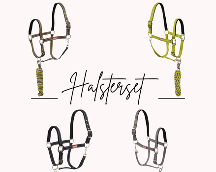 Premiere Halsterset Paniekhaak Nylon halsters - Maddelin Equestrian Premiere