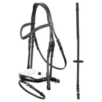 Premiere Hoofdstel Lorient Lacque Antislip Teugels Trenshoofdstellen - Maddelin Equestrian Premiere