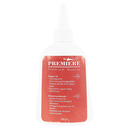 Premiere scheermachine olie 200 ml Scheermachines - Maddelin Equestrian Premiere