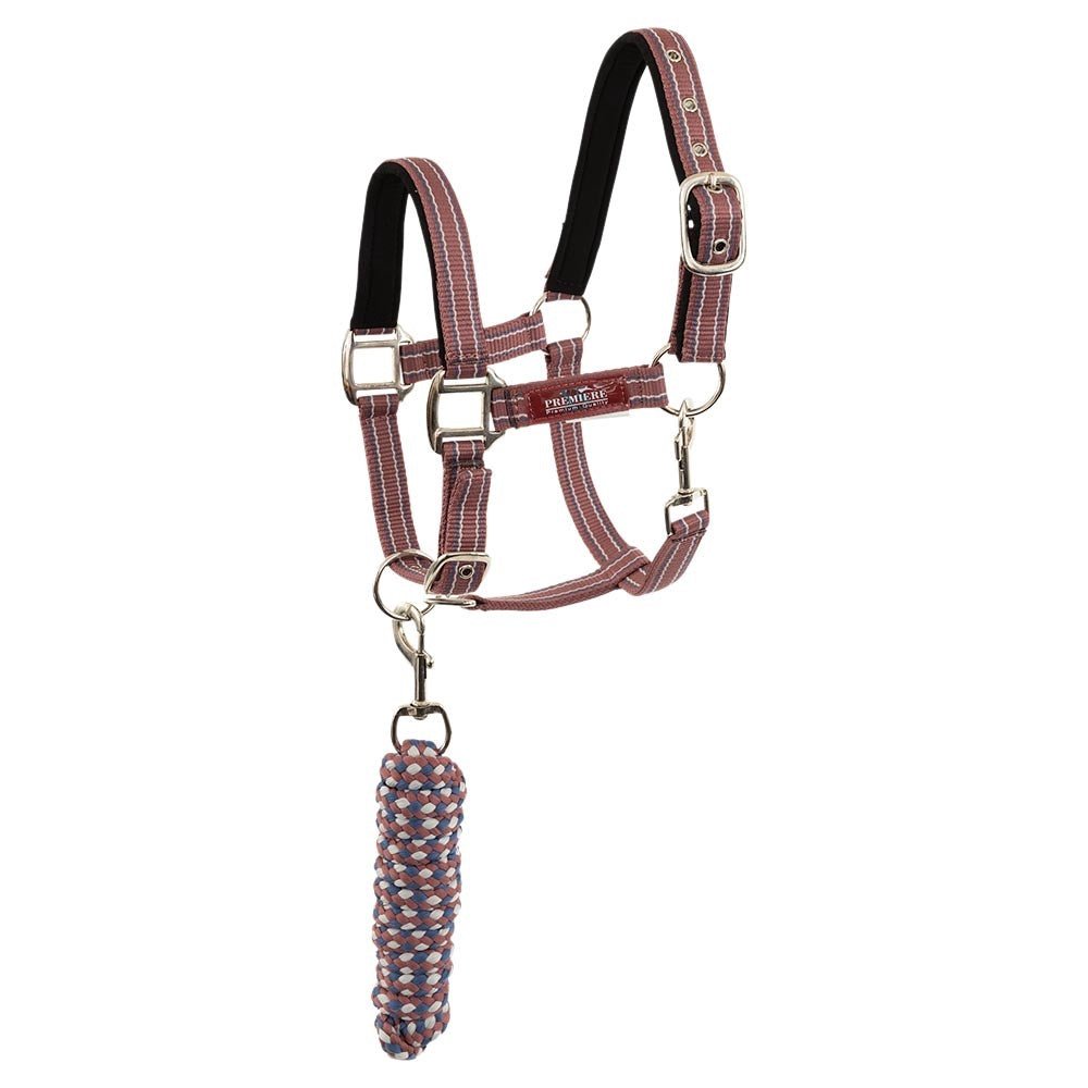Premiere XS Halsterset Musketonhaak Nylon halsters - Maddelin Equestrian Premiere