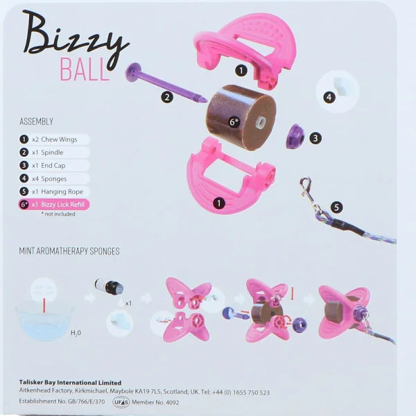 Bizzy Multifunctionele Speelbal Zwart