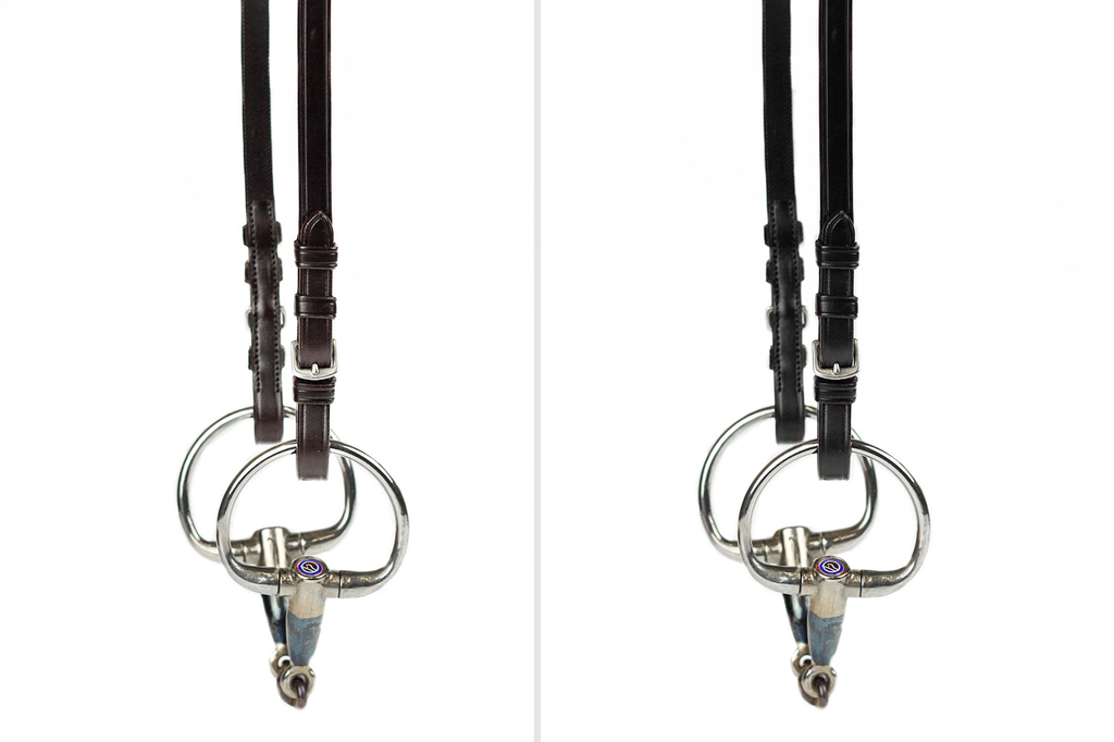 PS of Sweden Cheek Pieces with selectable cradle; flat; regular buckles Toebehoren hoofdstellen - Maddelin Equestrian