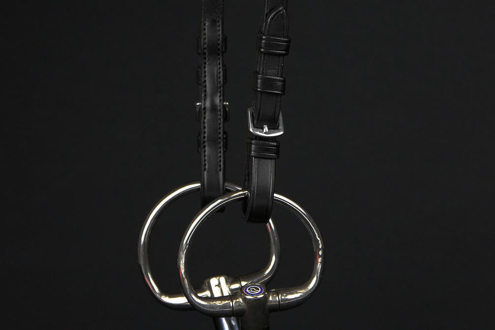 PS of Sweden Cheek Pieces with selectable cradle; flat; regular buckles Toebehoren hoofdstellen - Maddelin Equestrian