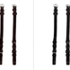 PS of Sweden Cheek Pieces with selectable cradle; flat; regular buckles Toebehoren hoofdstellen - Maddelin Equestrian