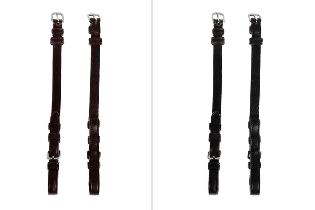 PS of Sweden Cheek Pieces with selectable cradle; flat; regular buckles Toebehoren hoofdstellen - Maddelin Equestrian