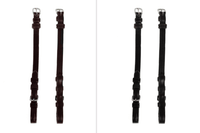 PS of Sweden Cheek Pieces with selectable cradle; flat; regular buckles Toebehoren hoofdstellen - Maddelin Equestrian PS Of Sweden