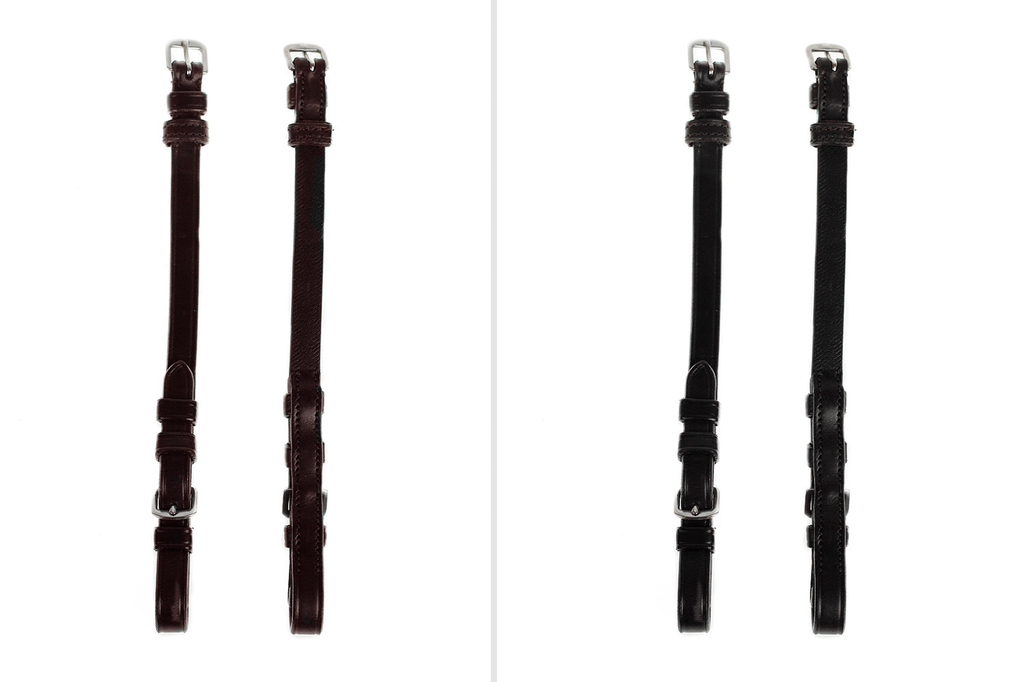 PS of Sweden Cheek Pieces with selectable cradle; flat; regular buckles Toebehoren hoofdstellen - Maddelin Equestrian PS Of Sweden