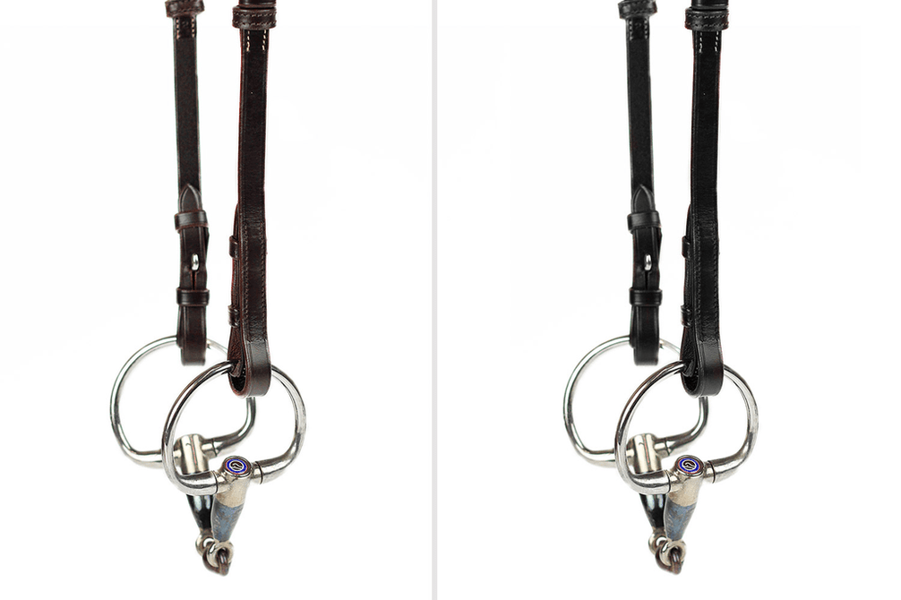 PS of Sweden Cheek Pieces with selectable cradles; flat; french hook Toebehoren hoofdstellen - Maddelin Equestrian