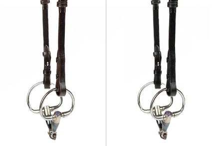 PS of Sweden Cheek Pieces with selectable cradles; flat; french hook Toebehoren hoofdstellen - Maddelin Equestrian PS Of Sweden