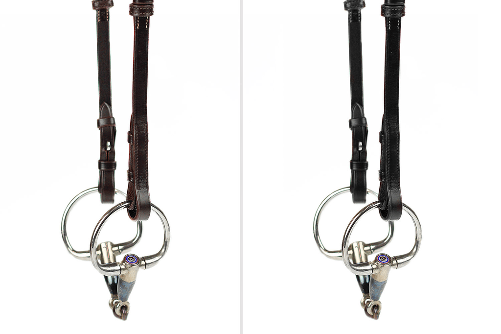 PS of Sweden Cheek Pieces with selectable cradles; flat; french hook Toebehoren hoofdstellen - Maddelin Equestrian PS Of Sweden
