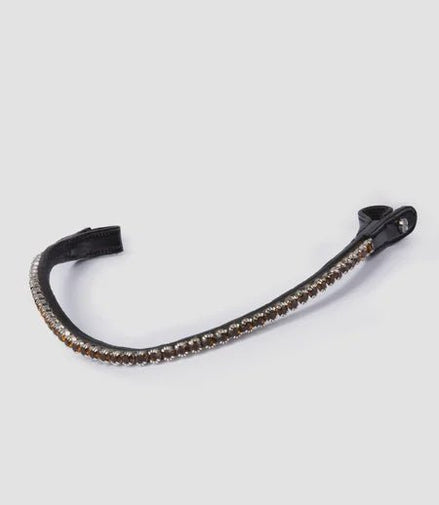 PS of Sweden Frontriem Sleek Coffee Zwart Leder Full Frontriemen - Maddelin Equestrian PS Of Sweden