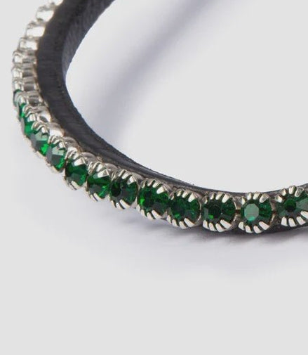 PS of Sweden Frontriem Sleek Emerald Frontriemen - Maddelin Equestrian PS Of Sweden