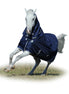 Bucas Freedom Turnout + Neck 100 Navy met halsstuk