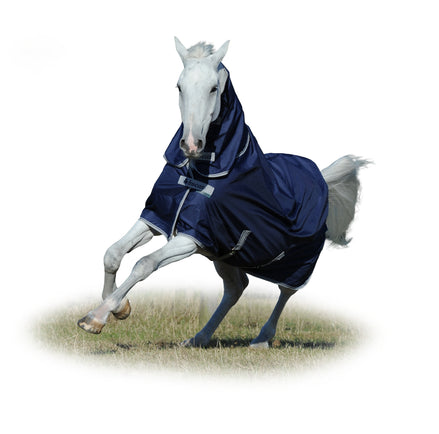 Bucas Freedom Turnout + Neck 100 Navy met halsstuk