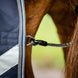 Staartkoord en achterafwerking van de Rambo 1680D Plus Turnout deken