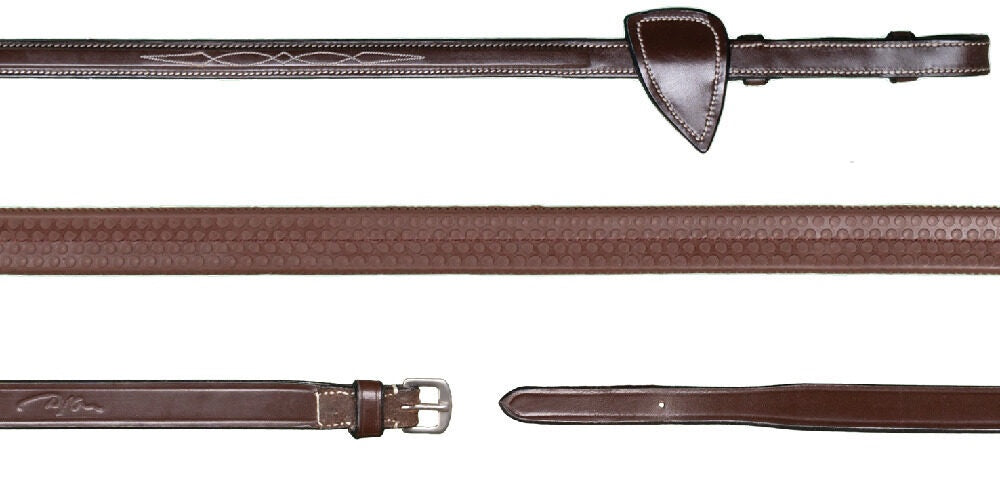 Dy'on 5/8 Rubber Reins Hunter