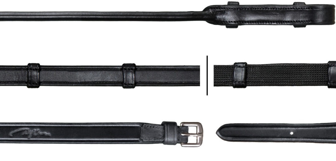 Dy'on 5/8" Hunter Teugels – Rondgenaaid Leder