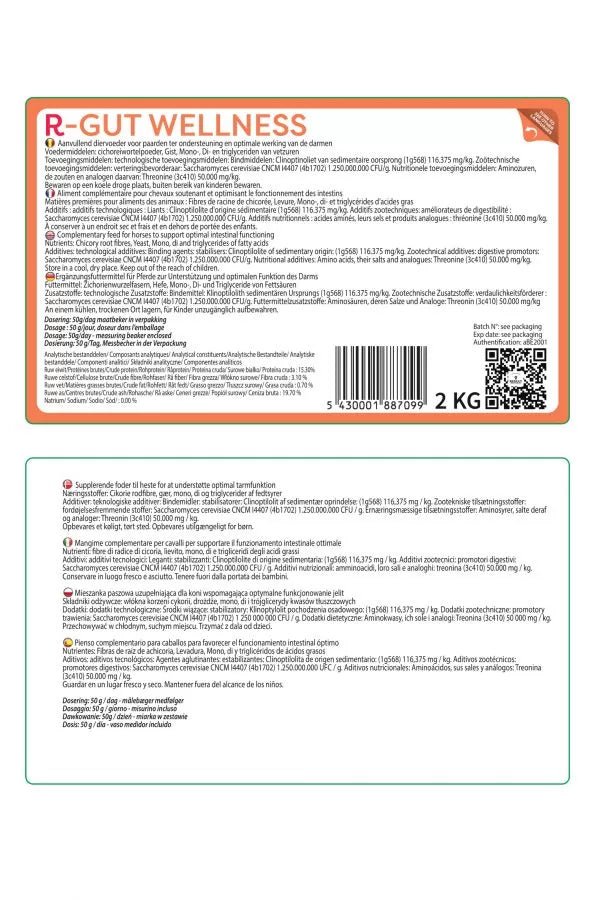 Result Equine R – Gut Wellness 2kg Voedingssupplementen - Maddelin Equestrian Result Equine