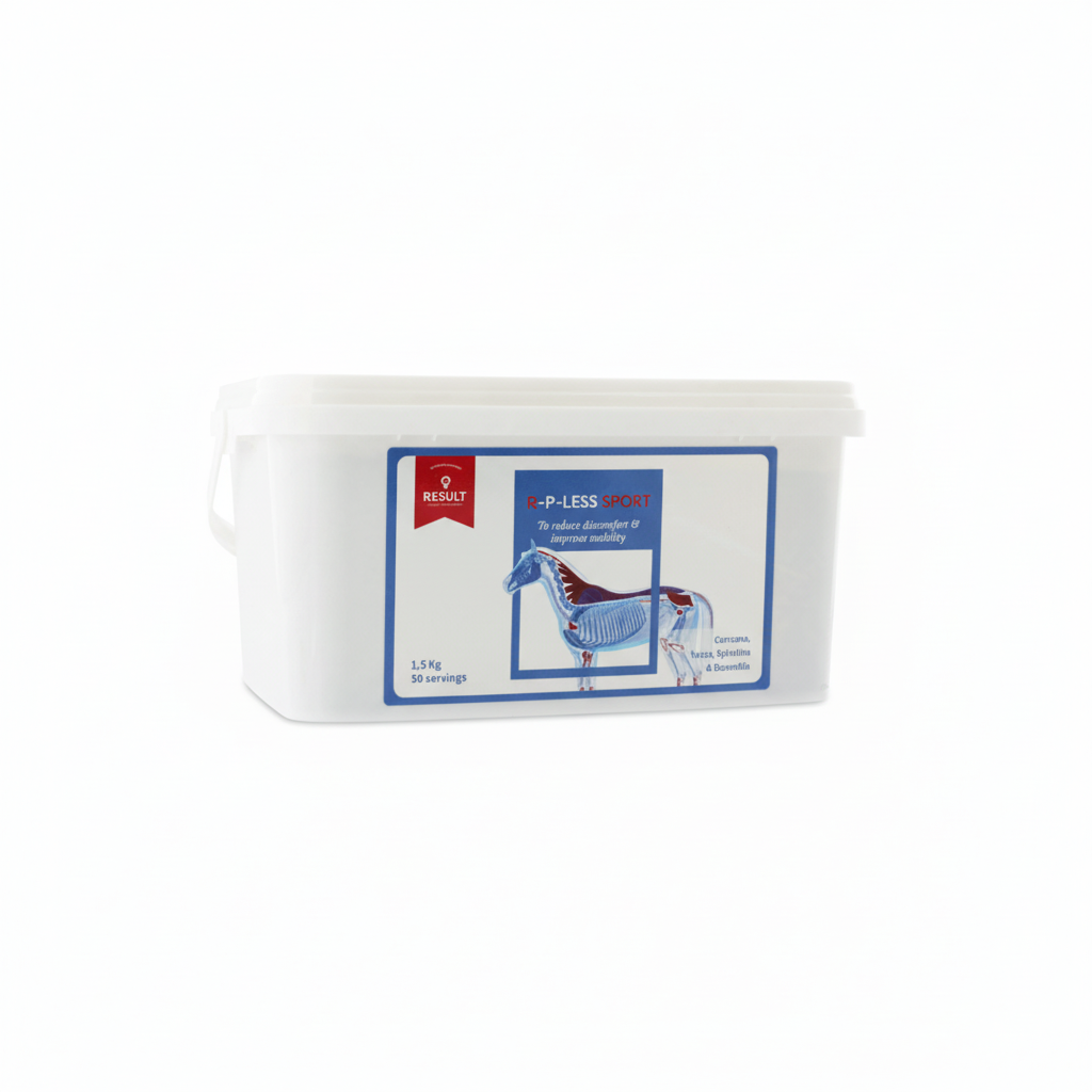 Result Equine R – P - Less Sport 1.5kg Voedingssupplementen - Maddelin Equestrian Result Equine