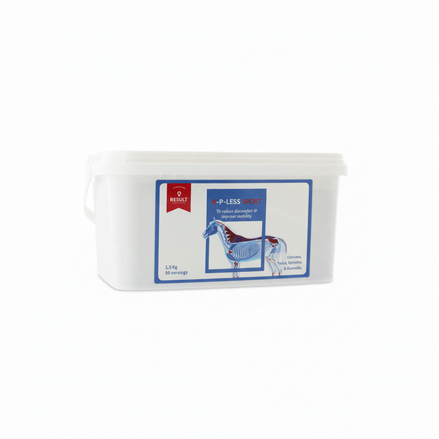 Result Equine R – P - Less Sport 1.5kg Voedingssupplementen - Maddelin Equestrian Result Equine