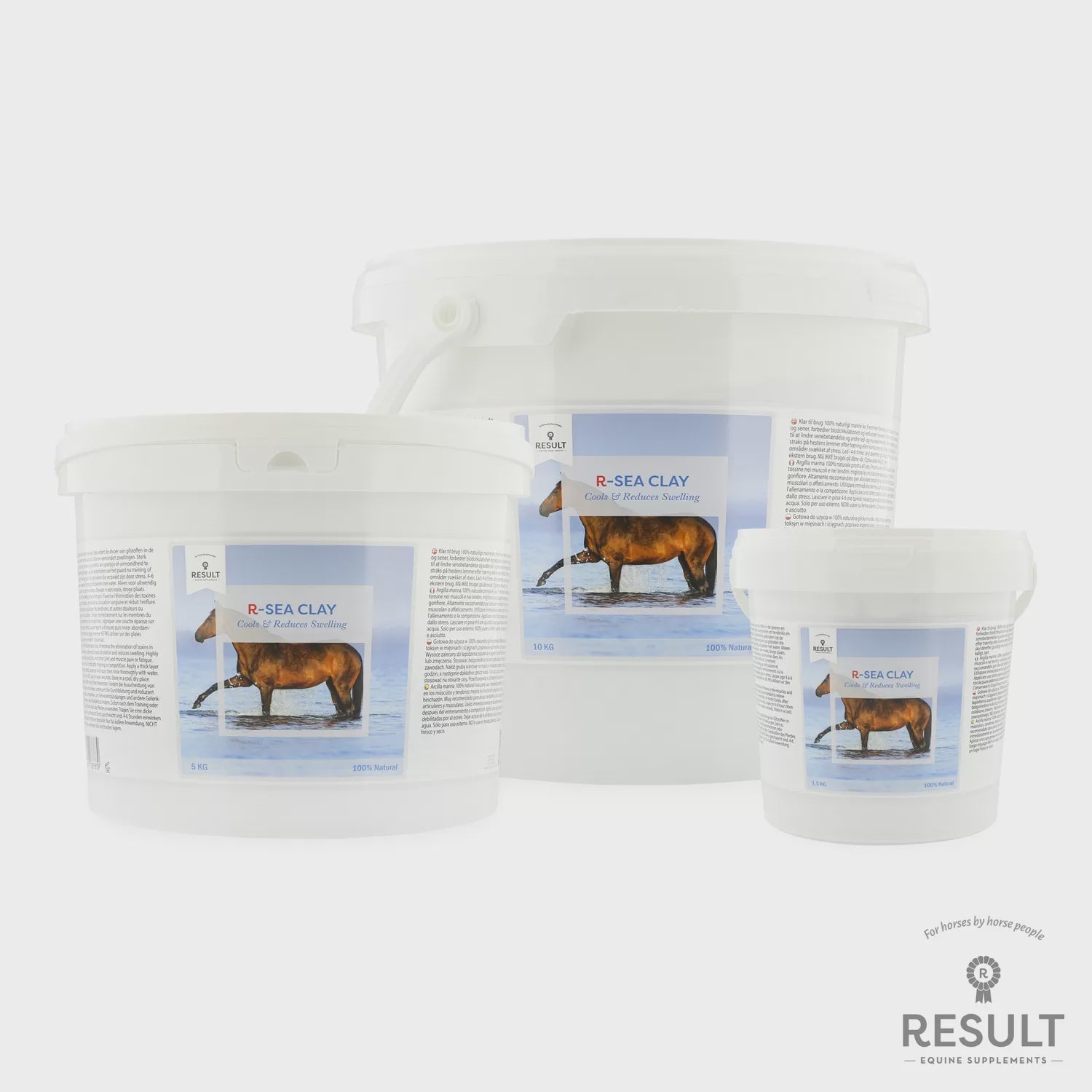 Result Equine R - Sea Clay 10kg Verzorgingsproducten - Maddelin Equestrian Result Equine