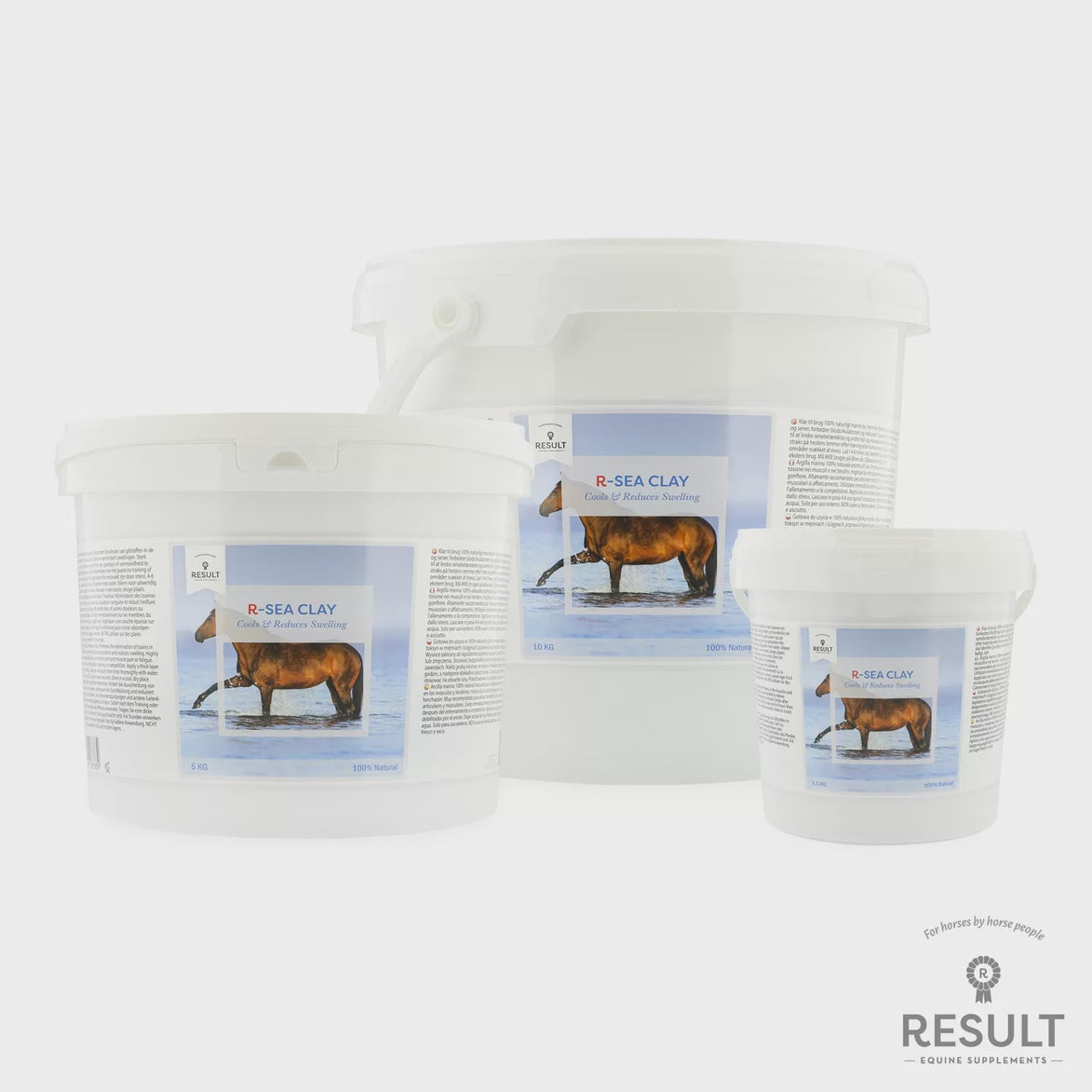 Result Equine R - Sea Clay 1.5kg Verzorgingsproducten - Maddelin Equestrian Result Equine