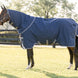 Horseware Rhino Plus Turnout deken met Vari-Layer in Navy op een grazend paard