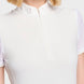 Samshield Aliosha Wedstrijdshirt Korte Mouwen Dames FW26 Wit - detail - Maddelin Equestrian