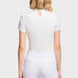 Samshield Aliosha Wedstrijdshirt Korte Mouwen Dames FW26 Wit - achterkant - Maddelin Equestrian