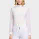 Samshield Anouchka Wedstrijdshirt Lange Mouwen Dames FW26 Wit - voorkant - Maddelin Equestrian
